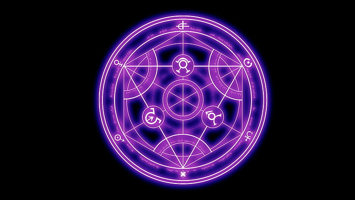 Papel de parede de Fullmetal Alchemist pentagram, Full Metal Alchemist, HD papel de parede