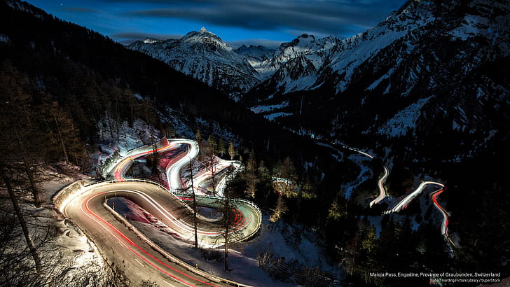 Maloja Pass, Engadine, Province of Graubunden, Switzerland, Europe, HD wallpaper