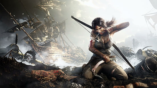 Tomb Raider Lara Croft Games High Resolution, imagen del juego lara croft of tomb raider, videojuegos, croft, juegos, alta, lara, raider, resolución, tumba, Fondo de pantalla HD HD wallpaper