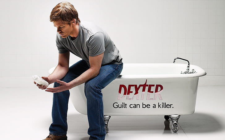 Dexter Season 5, vasca da bagno bianca \, Sfondo HD