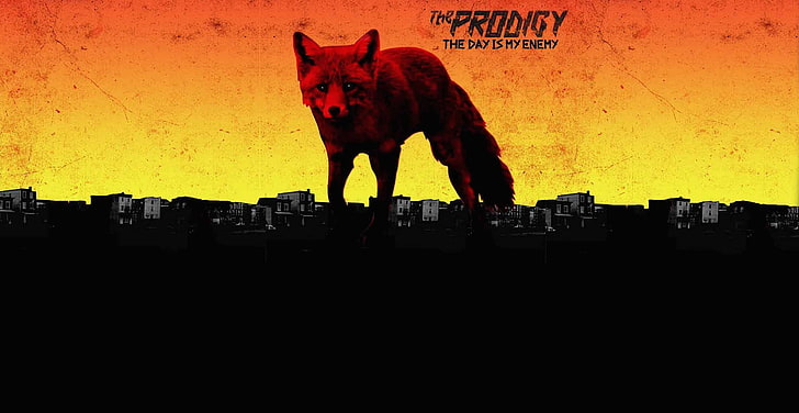 La couverture du film Prodigy, Fox, Musique, Album, The Prodigy, Le jour est mon ennemi, Fond d'écran HD