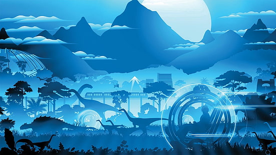 Jurassic Park, Jurassic World, HD-Hintergrundbild HD wallpaper