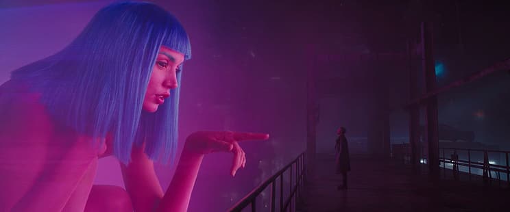  movie scenes, Blade Runner 2049, cyberpunk, HD wallpaper HD wallpaper