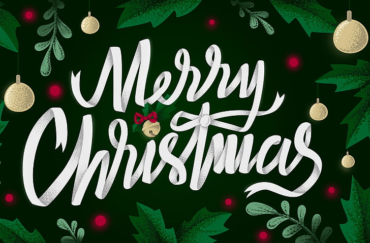 Merry Christmas Hd Wallpaper Xmas Tree Santa Claus Backgrounds