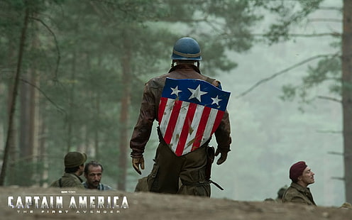 Капитан Америка, Капитан Америка: Первый Мститель, Крис Эванс, Стив Роджерс, HD обои HD wallpaper