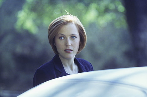 X-Files, Dana Scully, Gillian Anderson, HD tapet HD wallpaper