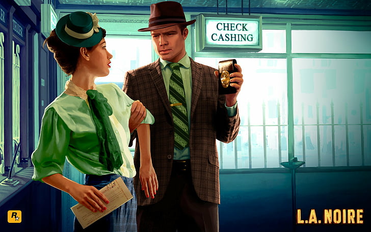 Video Oyunu, L.A. Noire, HD masaüstü duvar kağıdı