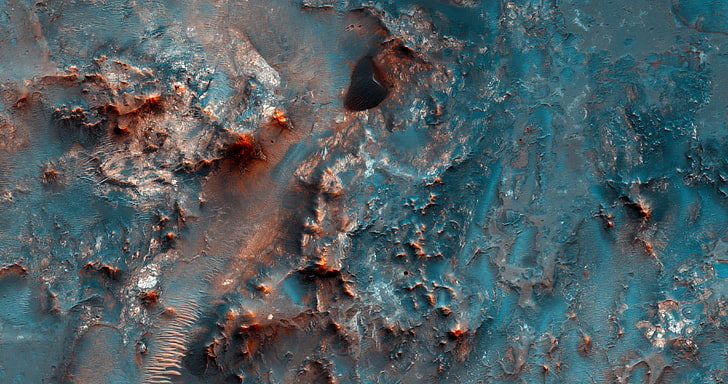المريخ ، الكثبان الرملية ، المناظر الطبيعية، خلفية HD
