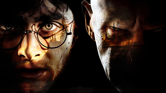 Гарри Поттер, лорд Волдеморт, HD обои HD wallpaper