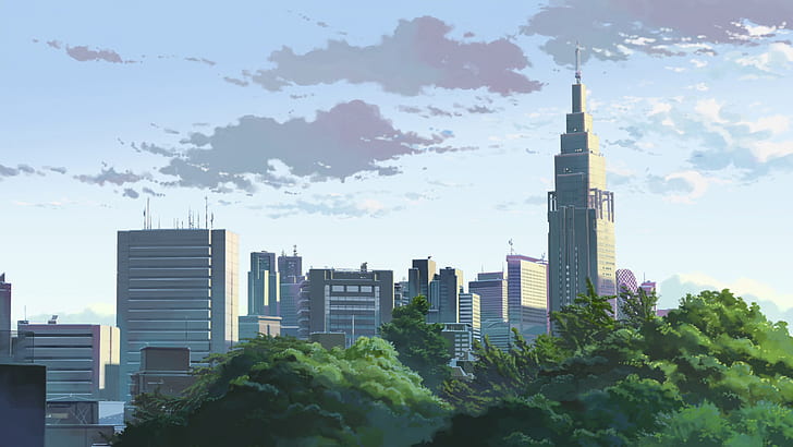 Le jardin des mots, Makoto Shinkai, anime, Fond d'écran HD