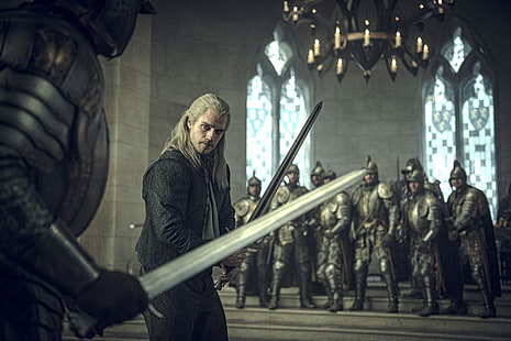 The Witcher (série de TV), Netflix, Geralt of Rivia, Henry Cavill, série de TV da Netflix, série de TV, TV, HD papel de parede HD wallpaper