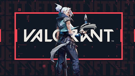 Valorant, Jett (Valorant), Riot Games, Wallpaper HD HD wallpaper