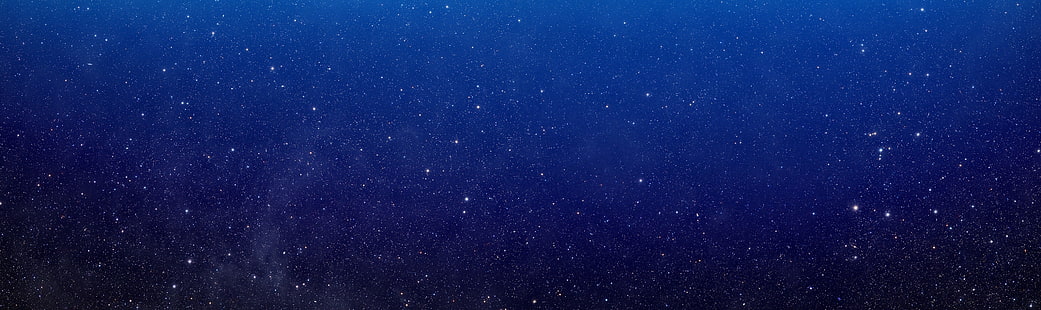 иллюстрация галактики, ночь, небо, звезды, космос, HD обои HD wallpaper