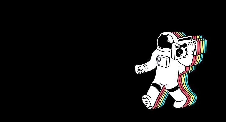 Music, Background, Astronaut, Tape, Synthpop, Retrowave, Synthwave, New Retro Wave, Retro Games, Spaceretro, HD wallpaper