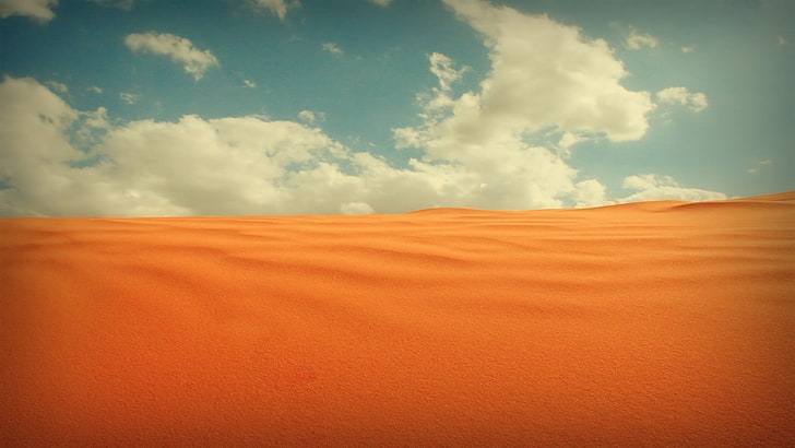 пустинни дюни, природа, пустиня, пясък, HD тапет