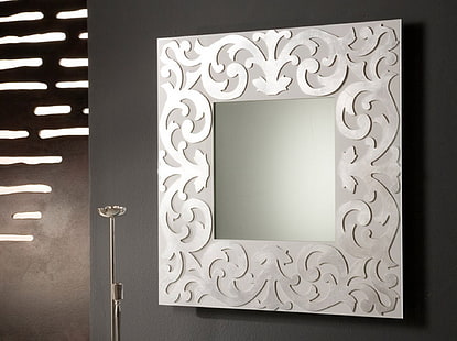 espelho de mesa, HD papel de parede HD wallpaper