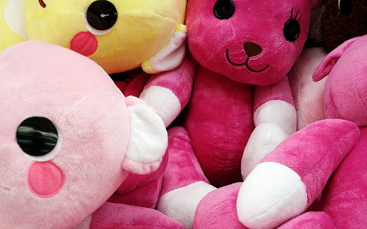 귀여운 사랑, 분홍색, 장난감, 로맨스, 귀여운 사랑, 분홍색, 장난감, 로맨스, HD 배경 화면