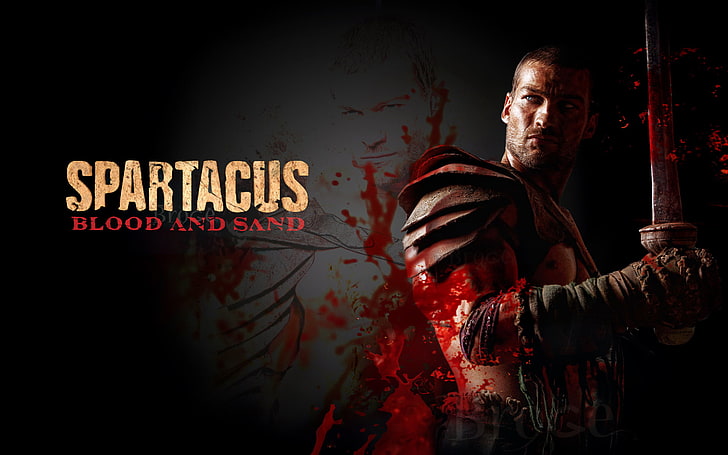 Tapeta Stpartacus, wojownik, Gladiator, Spartakus, piasek i krew, Tapety HD