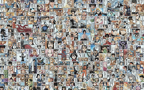 Comics One Piece Bleichmittel Yu Yu Hakusho Japanisch Naruto Naruto Shippuden Kenshin Yugioh Drachen Bal Anime Bleach HD-Kunst, Comics, One Piece, HD-Hintergrundbild HD wallpaper