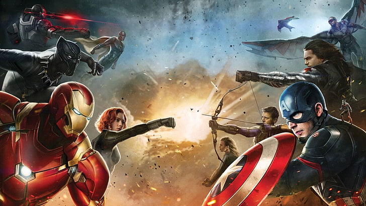 Captain America Civil War 2016 Movies HD Wallpaper.., Avengers wallpaper, HD wallpaper