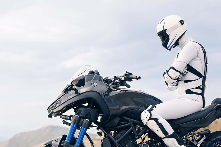 motocicleta, Yamaha Niken, Fondo de pantalla HD