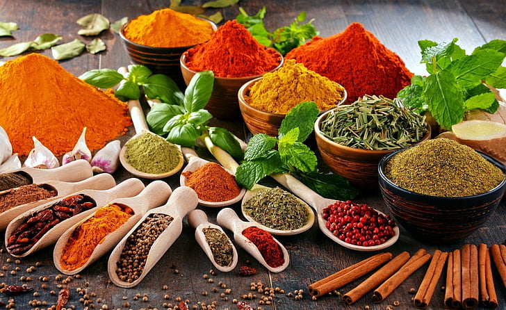 Food, Herbs and Spices, Cinnamon, Herbs, Spices, Still Life, HD wallpaper