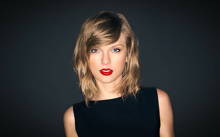 Taylor Swift, Singer, Red Lips, taylor swift, singer, red lips, HD wallpaper  | Wallpaperbetter