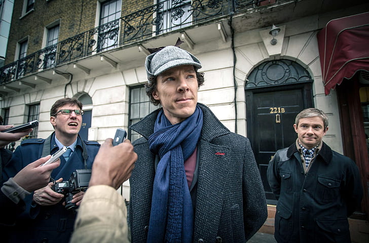 Sherlock Holmes, Sherlock, Benedict Cumberbatch, Martin homme, Fond d'écran HD