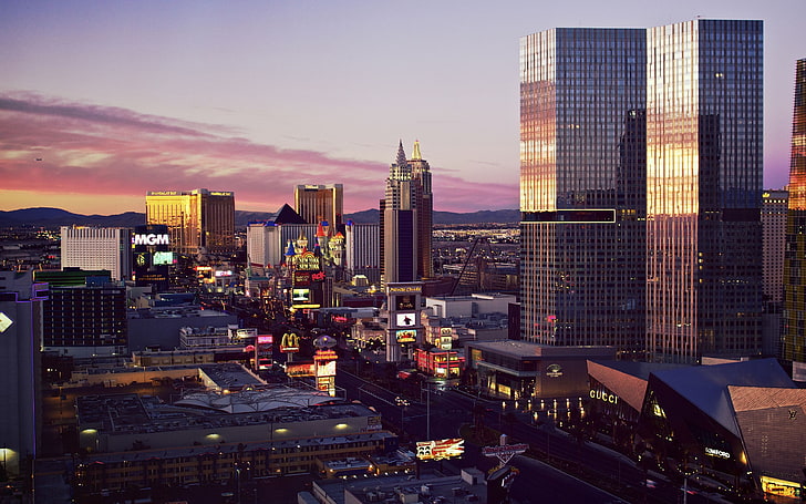 Las Vegas Night View-Cities HD Duvar Kağıdı, HD masaüstü duvar kağıdı