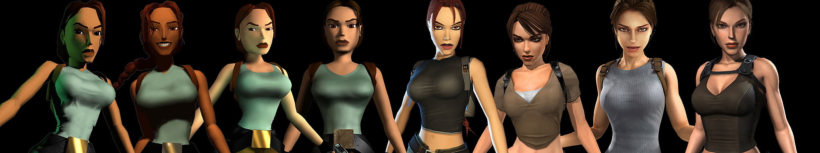 Tomb Raider Lara Croft 5760x1080 Videospiele Tomb Raider HD Art, Lara Croft, Tomb Raider, HD-Hintergrundbild HD wallpaper