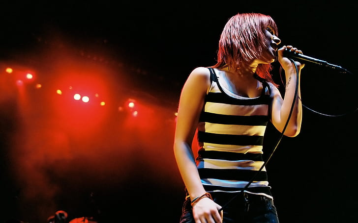 Hayley Williams Paramore Concert HD, music, concert, williams, hayley, paramore, HD wallpaper