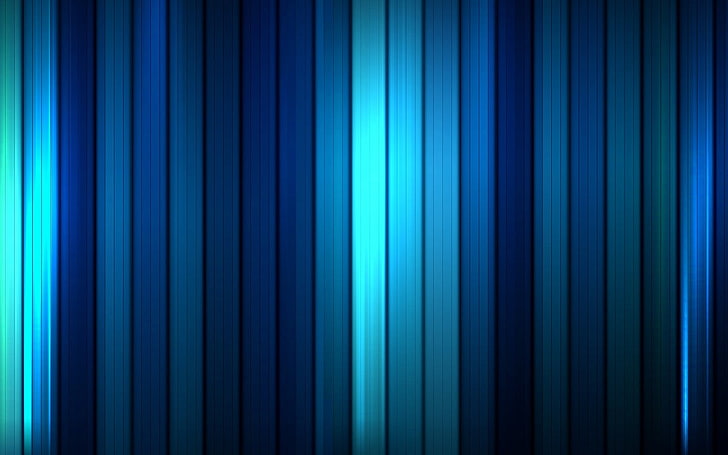 blaue Linien digitale Tapete, Muster, HD-Hintergrundbild