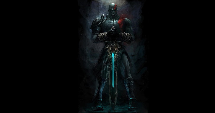 God of War Kratos тапет, God of War, God Of War III, HD тапет