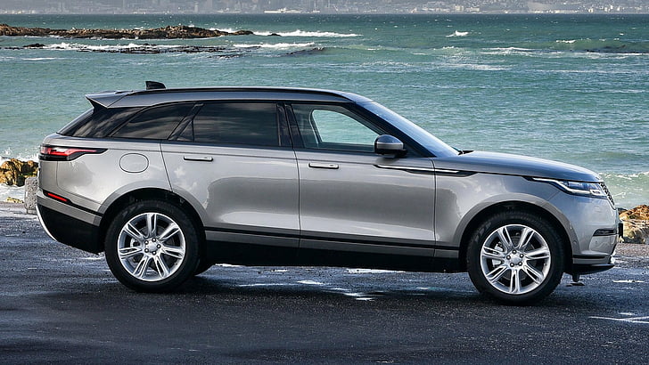 Land Rover, Range Rover Velar, Car, Crossover Car, Luxury Car, SUV, Silver Car, HD wallpaper