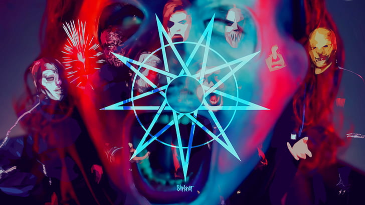 Slipknot, WANYK, 2019, Corey Taylor, Sfondo HD