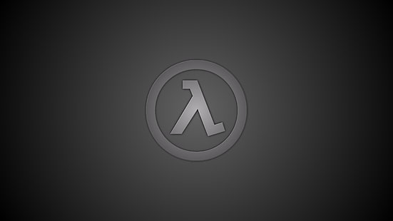 Half-Life, Logo, Videospiele, HD-Hintergrundbild HD wallpaper