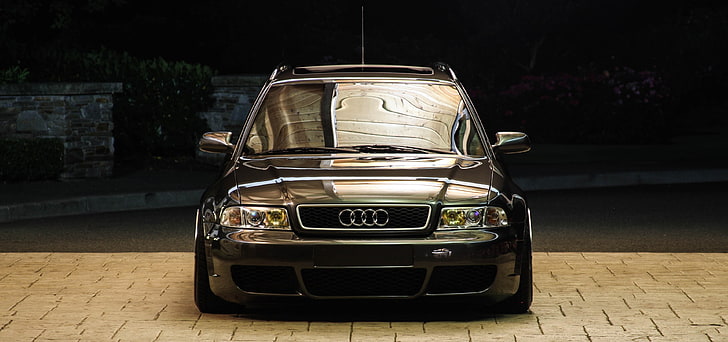 automobile Audi nera, tedesca, auto, Audi, veicolo, Audi A4 Avant, Sfondo HD