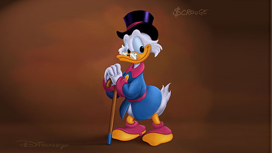 Scrooge Mcduck est un personnage fictif Walt Disney Company papier peint de bureau Hd 1920 × 1080, Fond d'écran HD HD wallpaper