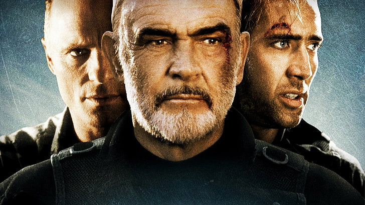 Film, La Roche, Nicolas Cage, Sean Connery, Fond d'écran HD