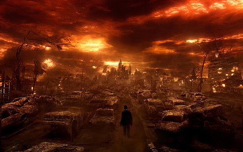 Doomsday, hell, alone, Constantine, HD wallpaper HD wallpaper