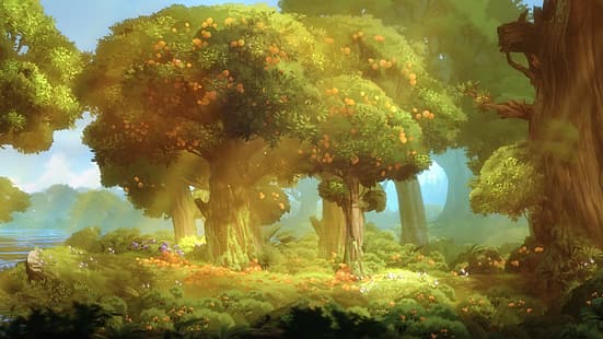 Ori, Ori and the Blind Forest, วิดีโอเกม, ภาพหน้าจอ, วอลล์เปเปอร์ HD HD wallpaper