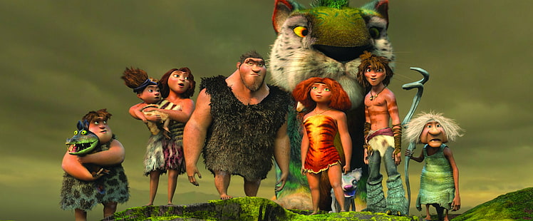 1croods, Abenteuer, Animation, Komödie, croods, Familie, Fantasie, das, HD-Hintergrundbild HD wallpaper