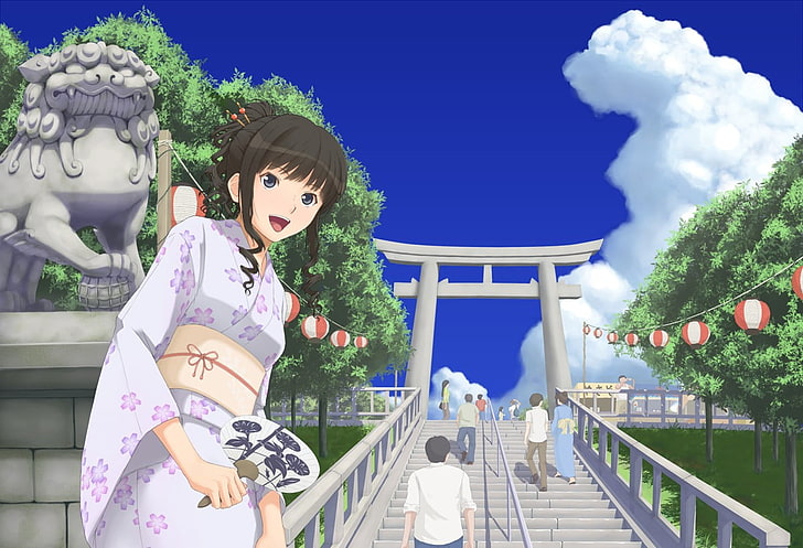 Amagami SS, anime girls, Morishima Haruka, HD wallpaper