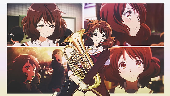 Anime, Sound! Euphonium, Kumiko Oumae, HD wallpaper HD wallpaper