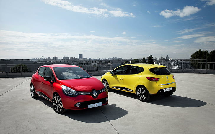 2013 Renault Clio, 2 renault clio, renault, 2013, clio, cars, HD wallpaper