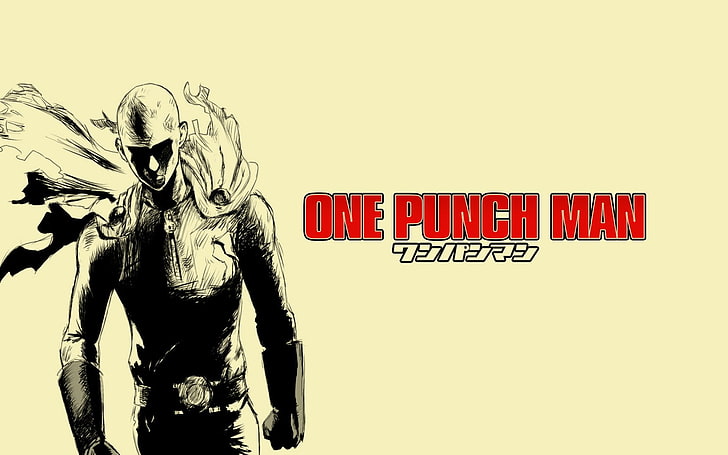 One-Punch Man, Saitama, HD wallpaper