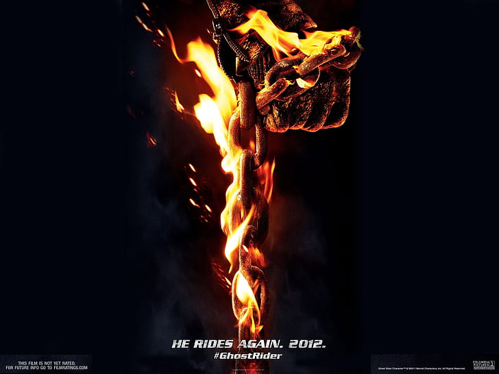 Ghost Rider 2: Spirit of Vengeance, Ghost, Rider, Wallpaper HD