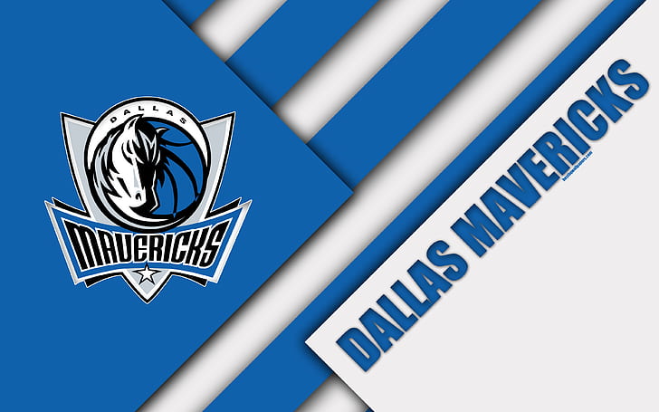 Koszykówka, Dallas Mavericks, Logo, NBA, Tapety HD