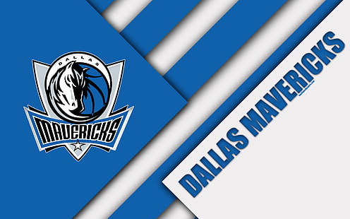 Basquete, Dallas Mavericks, Logotipo, NBA, HD papel de parede HD wallpaper