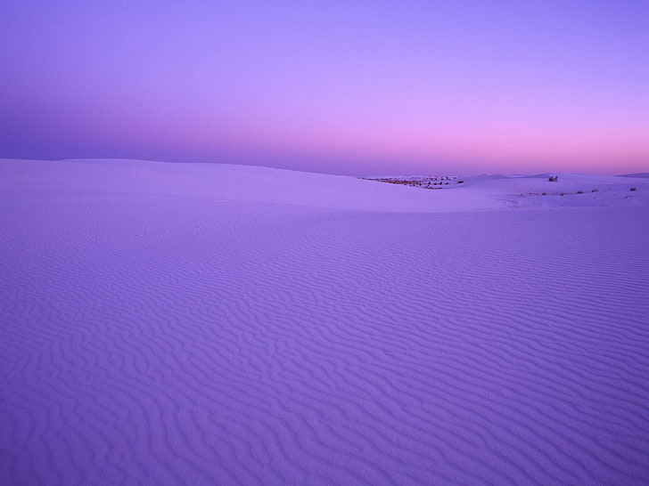Purple Nature Deserts HD Art, purple, HD wallpaper | Wallpaperbetter